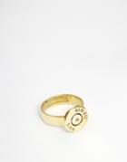 Lovebullets Simple Bullet Ring - Gold