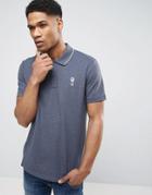 Jack & Jones Core Polo Shirt With Tipping - Blue