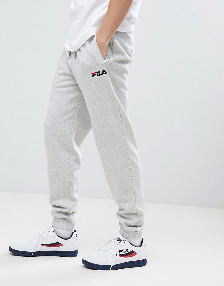Fila Black Line Finn Jogger With Small Logo In Gray - Gray
