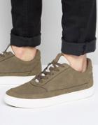 Systvm Mid Sneakers In Taupe - Brown