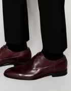 Hugo By Hugo Dreols Toe Cap Derby Shoes - Red