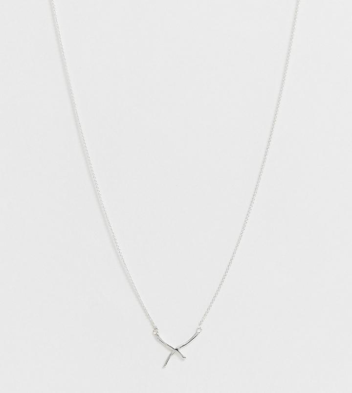 Monki Sterling Silver Necklace - Silver