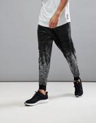 Adidas Zne Pulse Knit Track Pants In Black Marl Bq4840 - Black