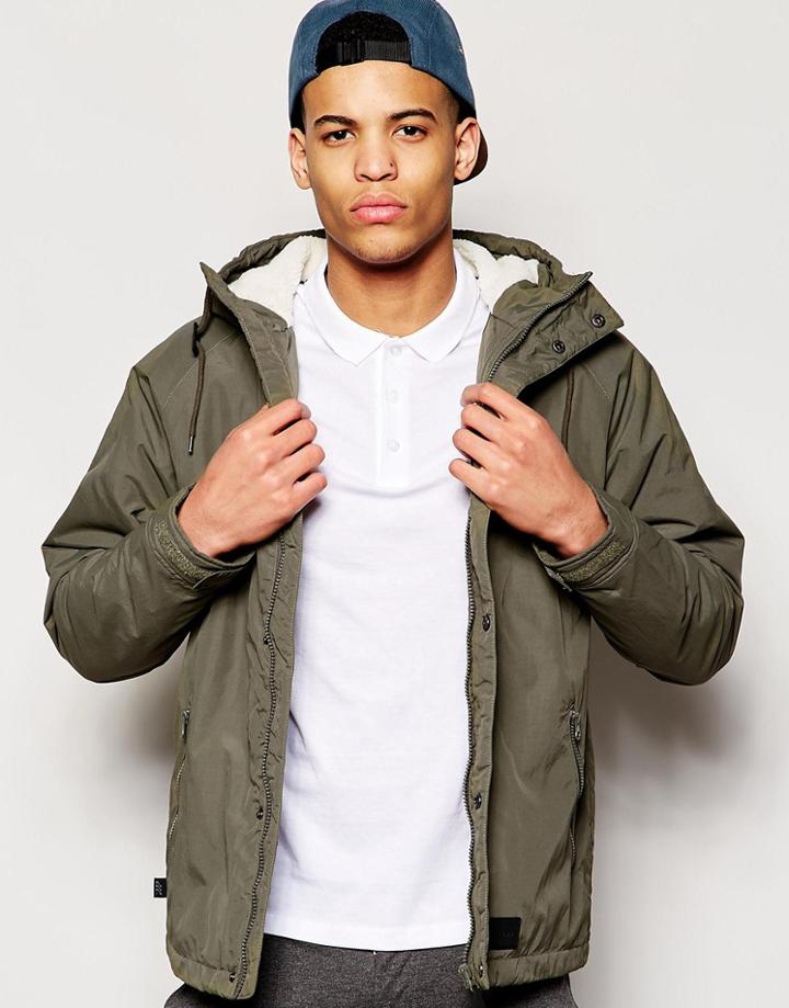 Boxfresh Parka Coat - Green