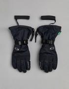 Oakley Snow Roundhouse Ski Gloves Etip 10k Waterproof In Black - Black
