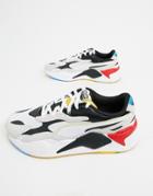 Puma Rs-x3 Sneakers In White And Black