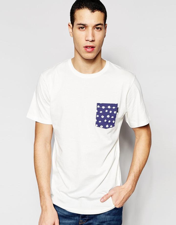 Afends Days Pocket T-shirt - Cream