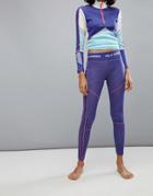 Helly Hansen Base Layer Legging In Purple - Purple