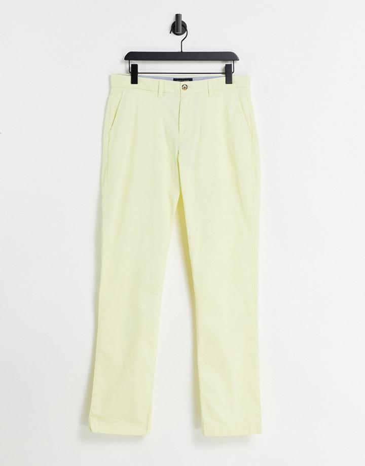 Tommy Hilfiger Custom Fit Chino Pants-yellow
