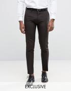 Only & Sons Skinny Pants In Tonic - Gold