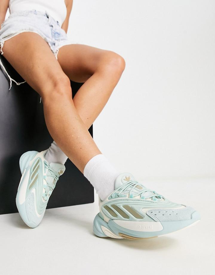 Adidas Originals Ozelia Sneakers In Aqua-blue