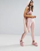 Puma X Fenty Satin Lacing Legging - Pink