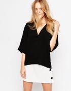 Just Female Kyle T-shirt - Black