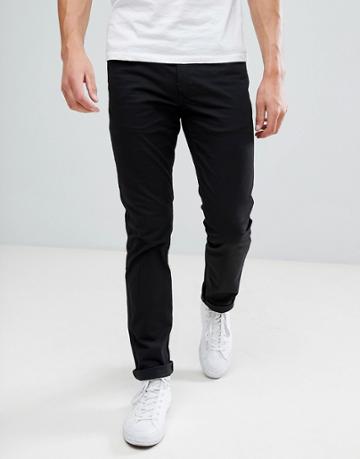 Common People 5 Pocket Chinos - Black
