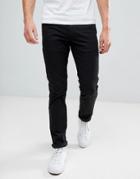Common People 5 Pocket Chinos - Black