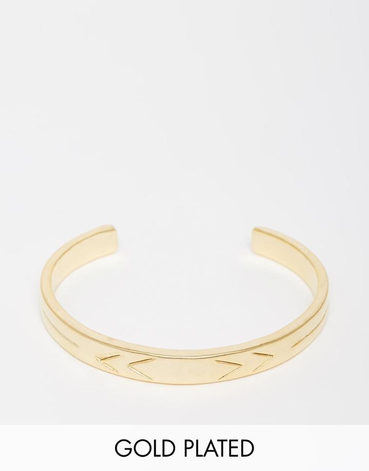 The 2bandits Texas Skies Bangle - Gold