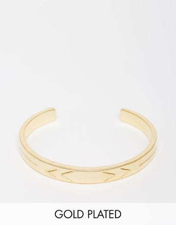 The 2bandits Texas Skies Bangle - Gold