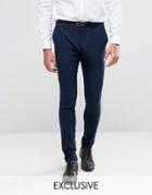 Only & Sons Super Skinny Tuxedo Pants - Navy