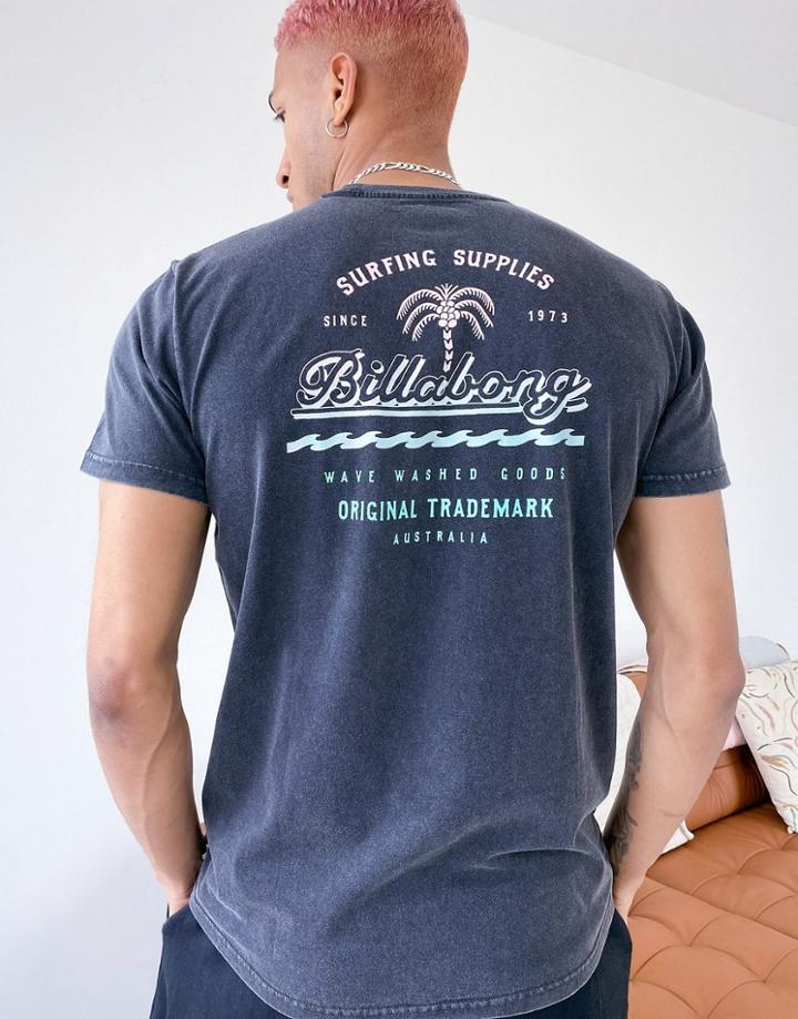 Billabong Combo Wave T-shirt In Black