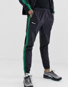 Ellesse Picerio Two-piece Track Sweatpants With Side Stripe In Black - Black