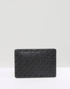Abuze London Card Holder With Wasp Print - Black