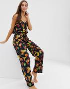 Asos Design Mix & Match Fruit Pyjama Tank-multi