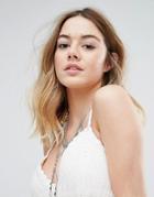 Bohemain Jewelry Face Gems - Silver