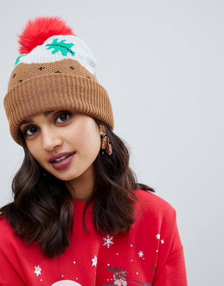 Typo Holidays Pudding Beanie - Multi