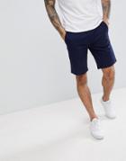 Burton Menswear Smart Chino Short In Navy - Navy