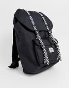 Herschel Supply Co Little America 25l Backpack In Black Checkerboard - Black