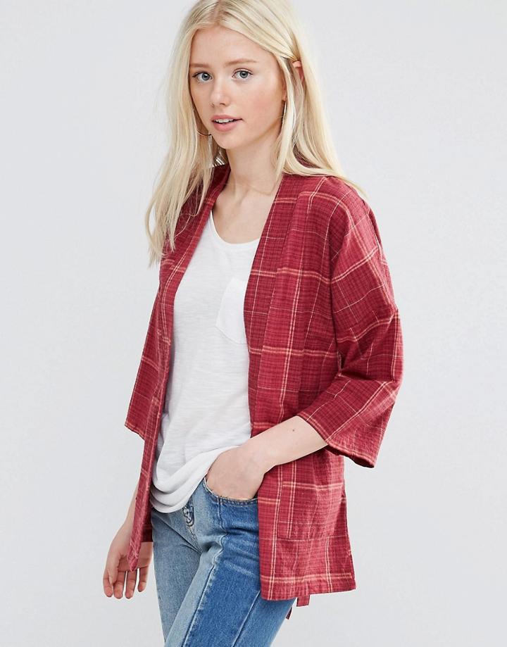 Vila Winther Check Cover Up - Multi