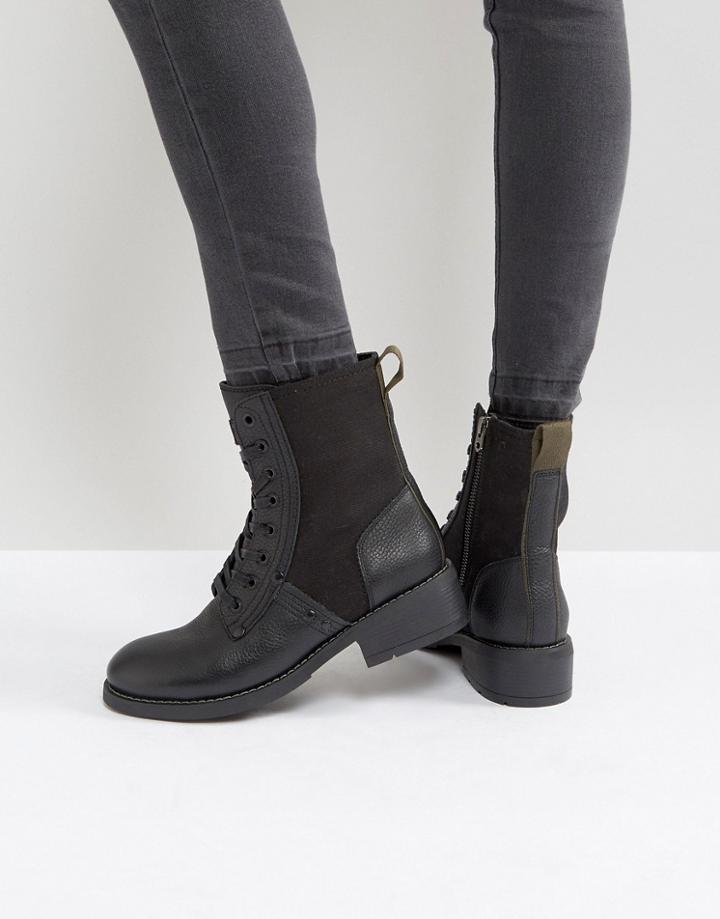 G-star Military Lace Up Boot - Black