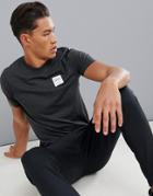 Farah Sport Darnley Box Logo T-shirt In Dark Gray - Gray