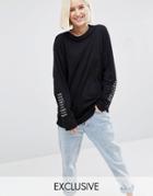 Adolescent Clothing Holidays Vixen Long Sleeve T-shirt - Black