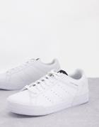 Adidas Originals Court Torino Sneakers In Triple White