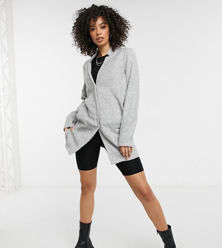 Vero Moda Tall Lightweight Jacket In Light Gray-grey
