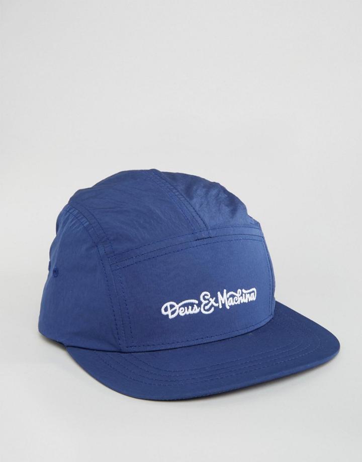 Deus Ex Machina 5 Panel Cap Issac - Navy