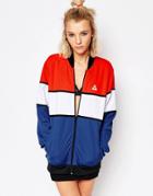 Le Coq Sportif Color Block Bomber Jacket