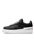 Nike Air Force 1 Shadow Rainbow Ladder Sneakers In Black