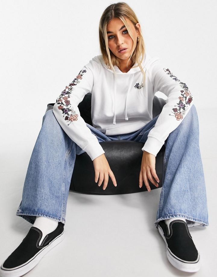 Vans Safety Pinz Hoodie In White