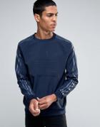 Adidas Originals Adicolour Deluxe Crew Sweatshirt Az1455 - Blue
