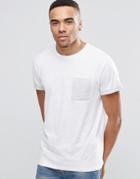 New Look White T-shirt With Geo Print - White