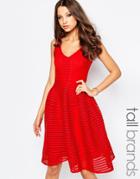 Studio 75 Tall Skater Dress - Red