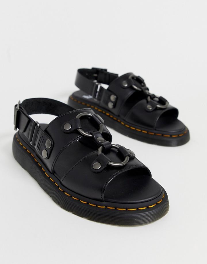 Dr Martens Xabier Sandals In Black