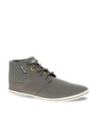 Jack & Jones Intelligence Vertu Canvas Chukka Boots - Gray