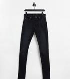 Brave Soul Tall Ultimate Skinny Jeans In Charcoal-grey