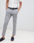 Burton Menswear Skinny Fit Pants In Gray - Gray
