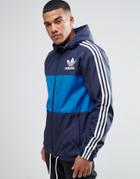 Adidas Originals Clfn Windbreaker Jacket Ay7746 - Blue