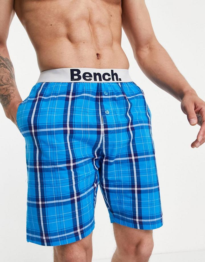 Bench Cecilton Poplin Shorts In Blue-blues