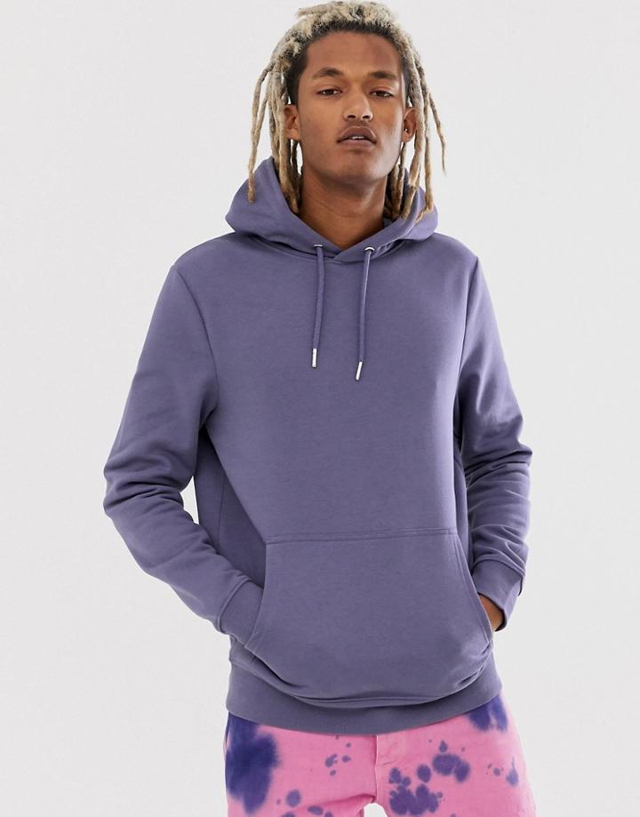 New Look Hoodie In Purple